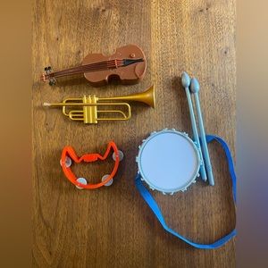 Musical Instrument Set for American Girl Dolls